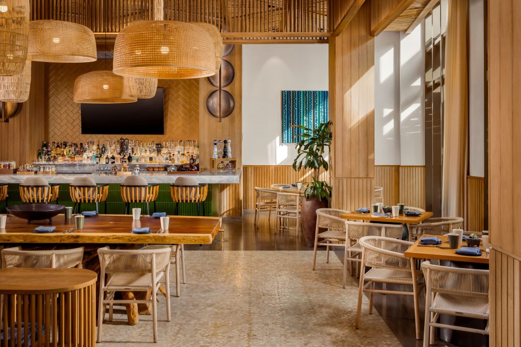 Waldorf Astoria Riviera Maya, JA'O Indoors Restaurant. Luxury Resort.