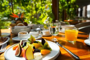 Chaya terrace, breakfast